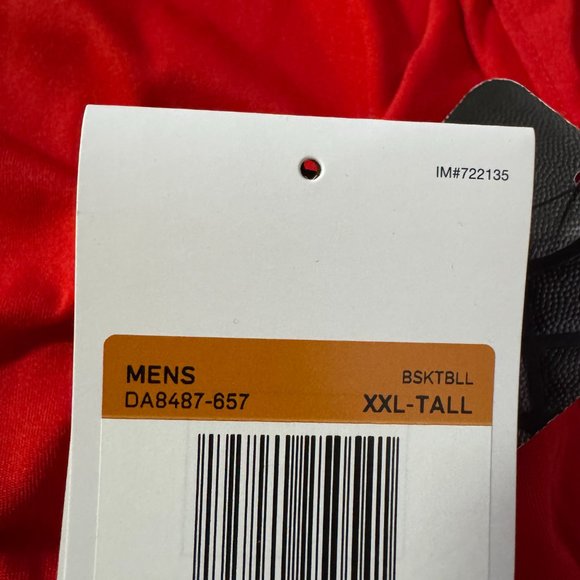 Nike NBA Atlanta Hawks Team Issue Player Pregame Warmup LS Shirt Red Mens - Picture 8 of 13